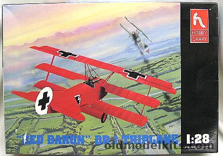 Hobby Craft 1/28 Fokker DR.1, HC1702 plastic model kit